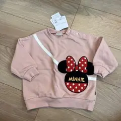 futafuta Disney ミニー トレーナー ピンク 80cm