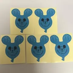 東京ディズニーリゾート ミッキー ステッカー 5枚セット バルーン