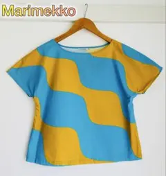 Marimekkoマリメッコ ブラウス 北欧風アブストラクト柄ブラウス36のサムネイル