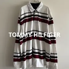 4*☆様 TOMMY HILFIGER ストライプ ラガーシャツ XXL