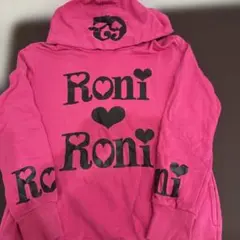 Roni ピンク パーカー Lサイズ