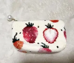 FEILER ストロベリードットポーチ