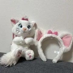 ディズニーランド・シー マリーちゃん カチューシャポシェットセット