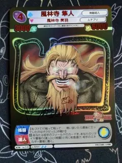 TCG『サンデーVSマガジン』史上最強の弟子ケンイチ 風林寺隼人　箔押しサイン