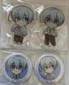 ブルーロック ブルロ 氷織羊 アクリルスタンド 缶バッジ バースデーグッズ