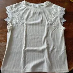 ROPÉ PICNIC ノースリーブ Tシャツ 38 アイボリー