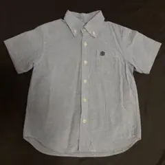 グレー 半袖シャツ ポケット付き