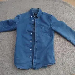 H&M レギュラーフィット デニムシャツ XS