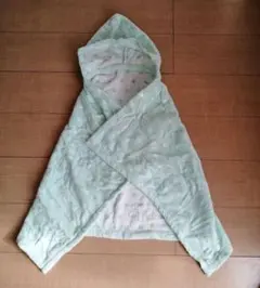 ミキハウス　新品　ドットバスポンチョ＆ハンカチセット