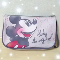 たっぷり入る！可愛い ミッキーポーチ(*^^*)