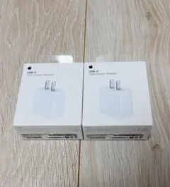 【新品・未使用 】Apple 純正 20W充電器 タイプC ×2個