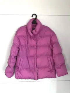 ユニクロ　ウルトラライトダウン　コクーンジャケット　ピンク