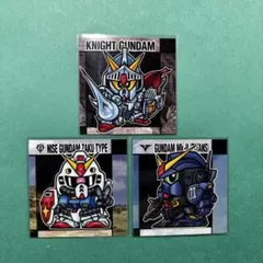 バラ売り可能　元祖SDガンダムスナック　シール　3枚セット