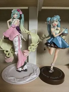 初音ミク 鏡音リン スーパープレミアムフィギュア 2体セット - メルカリ