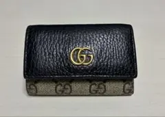 GUCCI GG カードケースPVCレザー 763286ユニセックス - メルカリ