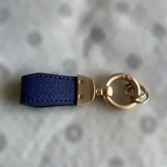 PUレザーキーチェーン(エレガントメッキ)