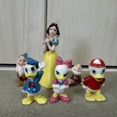 ディズニー 陶器 置物 フィギュア 6体セットのサムネイル