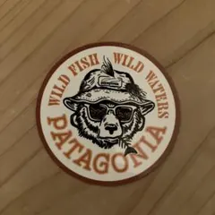 PATAGONIA ステッカー クマのイラスト