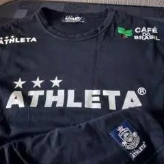 【美品】ATHLETA ロングスリーブ　長袖Tシャツ ブラック　m