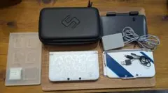 ニンテンドー3DS LL モンハン 充電アダプタ 4GBsdカード付き セット