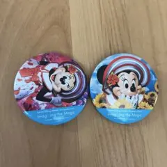ミニーマウス Imagining the Magic 缶バッジ 2個セット