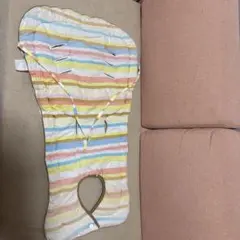 ベビーキャリア用ストライプカバー 滑り止め クッション性 ベビーカーシート