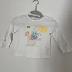 knit planner 白 トップス