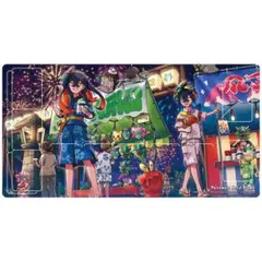 ポケモンカードゲーム プレイマット　ゼイユ　スグリ
