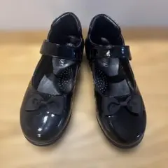 ブラックリボン付きフォーマルシューズ　20cm