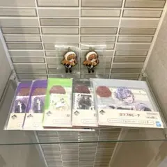 一番くじ カラフルピーチ ラバーチャーム えと ジッパーバッグ&ステッカー