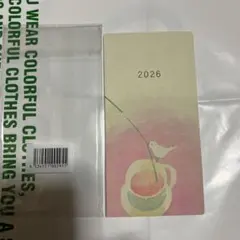 新品未使用　HABA スケジュール帳 2026年のサムネイル