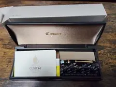 【未使用】PILOT 万年筆 14K M 中字 カスタム74 ブラック 箱付のサムネイル