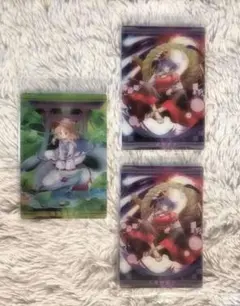 東方Project カード 洩矢諏訪子 八坂神奈子 3枚セット