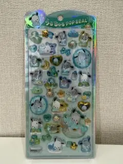 【正規品】Pochacco ポチャッコうるちゅるPOPシール　ぽちゃこ　ポチャコ