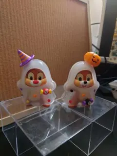 チップとデール ハロウィンフィギュア 2体セット