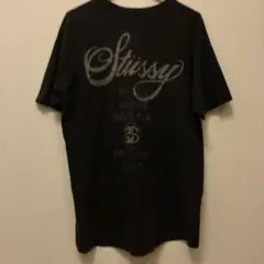 Old Stussy 00's World Tour Tシャツ ブラック Lのサムネイル