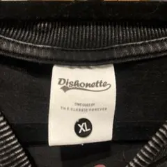 Dishonette XL ダークグレー Tシャツ