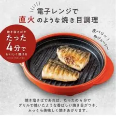 電子レンジ専用調理器具　レンジメートプロ　レシピブック付き　レッド　美品