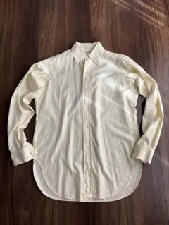 60s USA製 Makers ブルックスブラザーズ シャツ イエロー 6ボタン