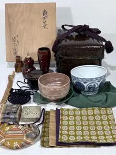 masato watanabe　御所籠　茶道具　一式 セット　色紙点前 masato watanabe様専用 御所籠 茶道具 一式 セット 色紙点前