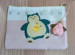 ポケモンミニポーチ一番くじ ぺたんこマスコット ピィ付きのサムネイル
