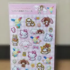 サンリオキャラクターズ ラメ入り樹脂もりシール ヘイセイデザイン 正規品