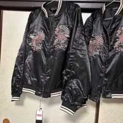 JUNGLE STORM 日本 スカジャン unisex サテン vintage Jungle Storm（ジャングルストーム） スカジャン メンズ レディース 虎