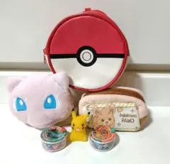 ポケットモンスター　ポケモン　ポーチ　3点セット