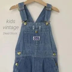 デッドストック USA製 70s ビッグスミス デニム オーバーオール