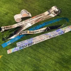 Snow Man 落下物 4点セット 銀テ 音符