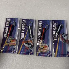 レッドブル Ｆ1 アクリルキーホルダー　コンプリート4点セットのサムネイル