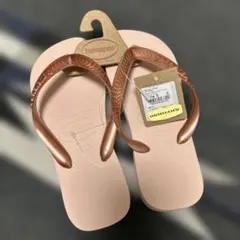 Havaianas ビーチサンダル ローズゴールド　24cm ハワイアナスのサムネイル