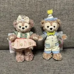 ぬいぐるみバッジ　ダッフィー　シェリーメイ