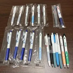 製薬会社 単色黒 ボールペン 18本 3色ボールペン 2本 セット 計20本のサムネイル